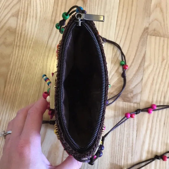 Jamaica 🇯🇲 handmade coconut 🥥 crossbody purse - Picture 6 of 6